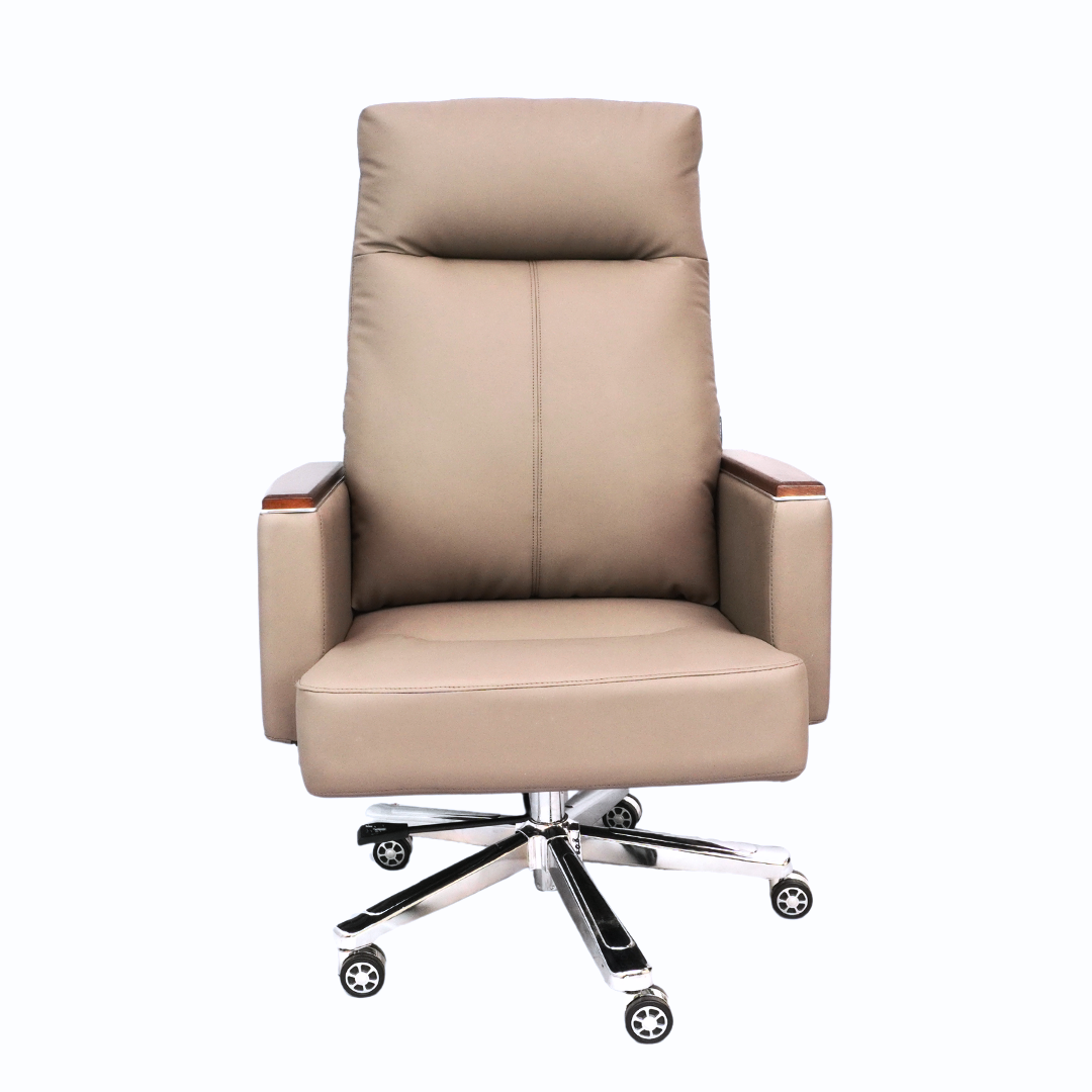 Comfortable Luxury Boss Chair (FT-H808) Cream Furnitex Limited