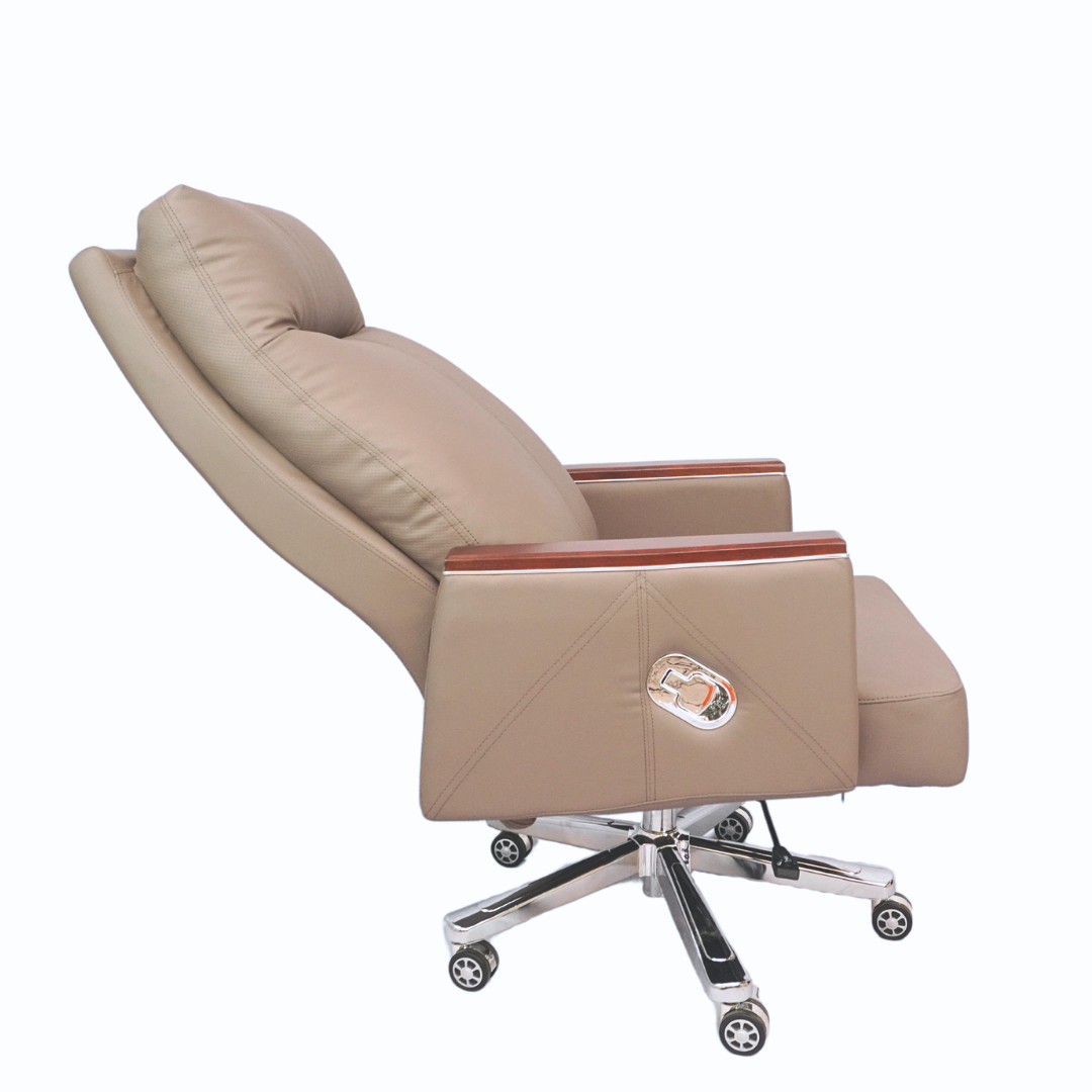 Comfortable Luxury Boss Chair (FT-H808) Cream Furnitex Limited