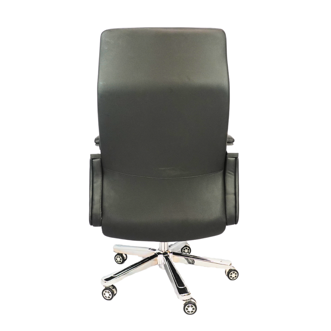 Comfortable Luxury Boss Chair with Footrest (FT-H809) Black Furnitex Limited