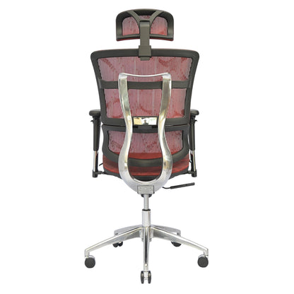 Complete Multifunction Chair (FT-HC03) Garnet Red - best office chair in bangladesh,  executive chair for office, childs table and chair set, Gaming Chair, Digital Safety Locker, Bar Stool, leather boss chair, Restaurant Chair, Large Antique Wall Mirror -Furnitex Limited
