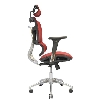 Complete Multifunction Chair (FT-HC03) Garnet Red - best office chair in bangladesh,  executive chair for office, childs table and chair set, Gaming Chair, Digital Safety Locker, Bar Stool, leather boss chair, Restaurant Chair, Large Antique Wall Mirror -Furnitex Limited