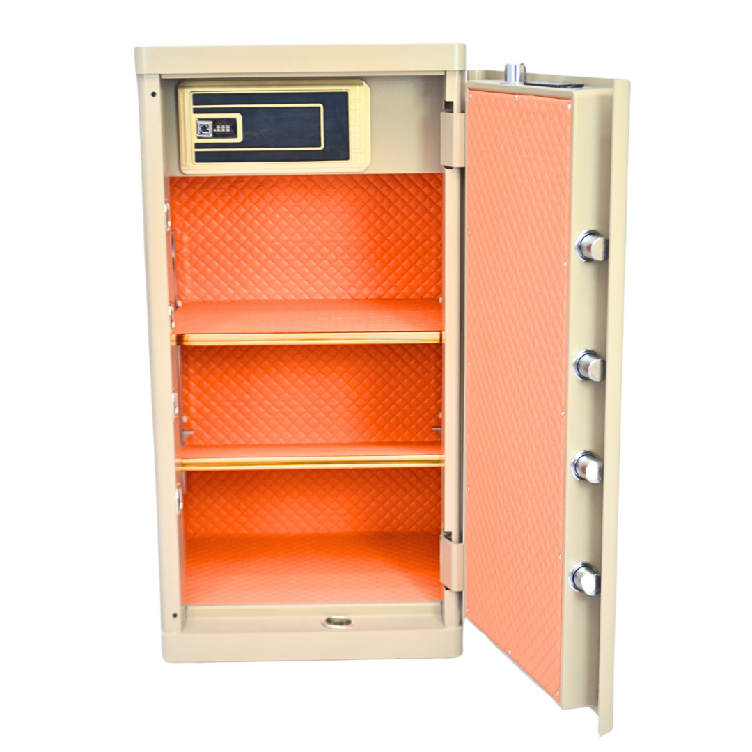 ELAF FINGERPRINT SAFETY LOCKER (FT-F1000) White Furnitex Limited