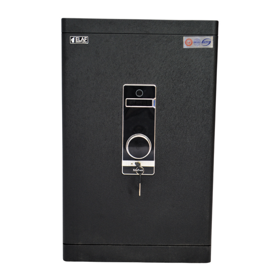 ELAF FINGERPRINT SAFETY LOCKER (FT-F700) Black - best office chair in bangladesh,  executive chair for office, childs table and chair set, Gaming Chair, Digital Safety Locker, Bar Stool, leather boss chair, Restaurant Chair, Large Antique Wall Mirror -Furnitex Limited