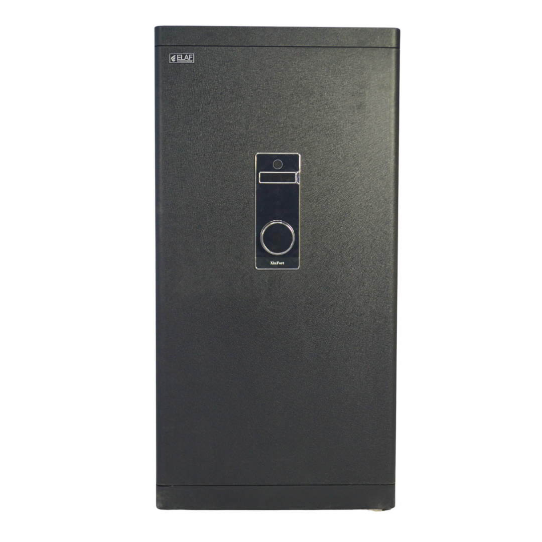 ELAF Fingerprint Digital Safety Locker (FT-F1000) Black Furnitex Limited