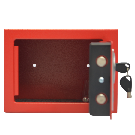 ELAF Small Safety Box with Electronic Keypad (FT-L17ET) Red Furnitex Limited