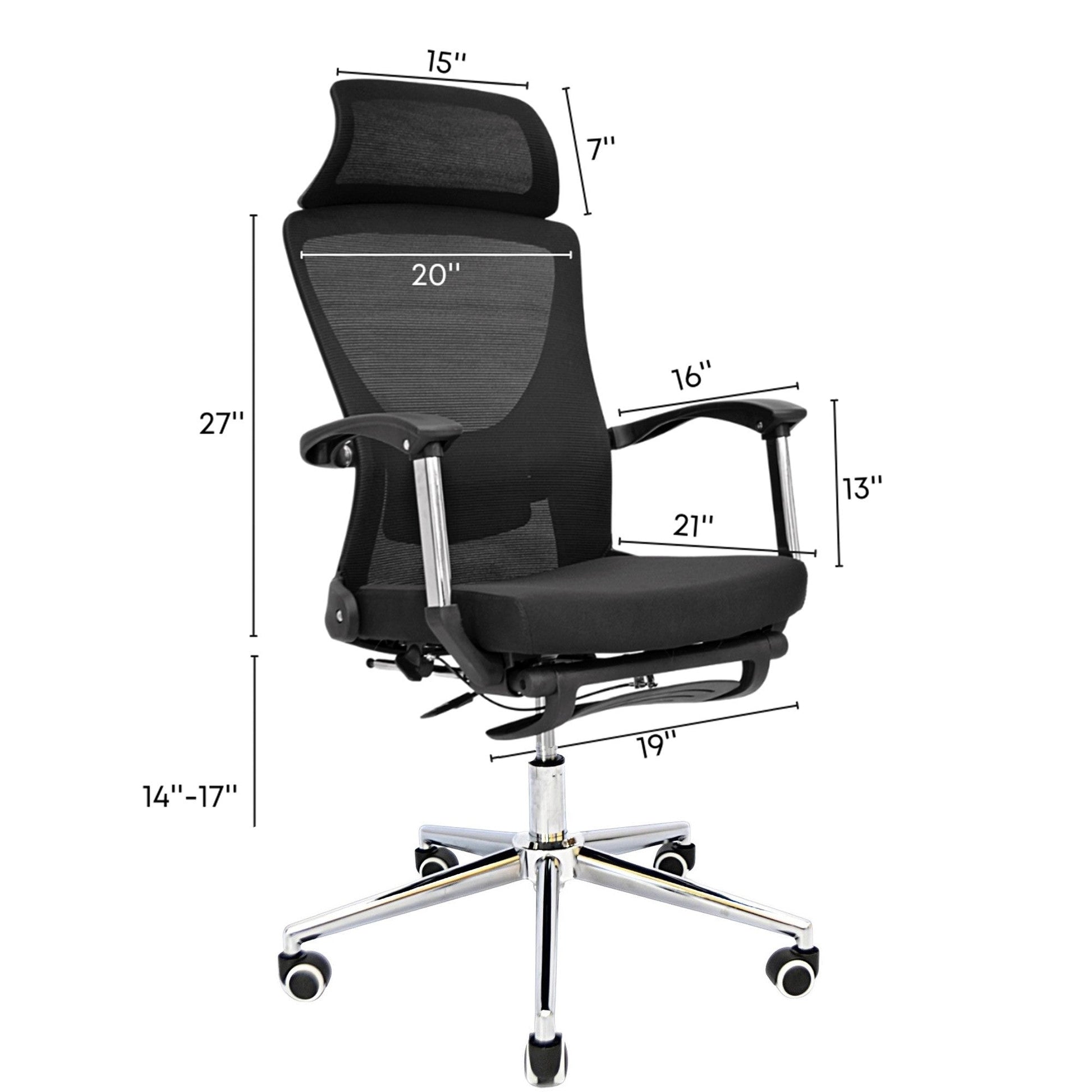 Executive Office Chair (FT-6067) Black Furnitex Limited