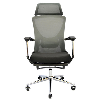 Executive Office Chair (FT-6067) Gray - best office chair in bangladesh,  executive chair for office, childs table and chair set, Gaming Chair, Digital Safety Locker, Bar Stool, leather boss chair, Restaurant Chair, Large Antique Wall Mirror -Furnitex Limited