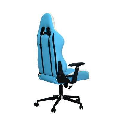 FURNITEX - Gaming Chair with 4D Armrest (FT-G1) Sky Blue - best office chair in bangladesh,  executive chair for office, childs table and chair set, Gaming Chair, Digital Safety Locker, Bar Stool, leather boss chair, Restaurant Chair, Large Antique Wall Mirror -Furnitex Limited