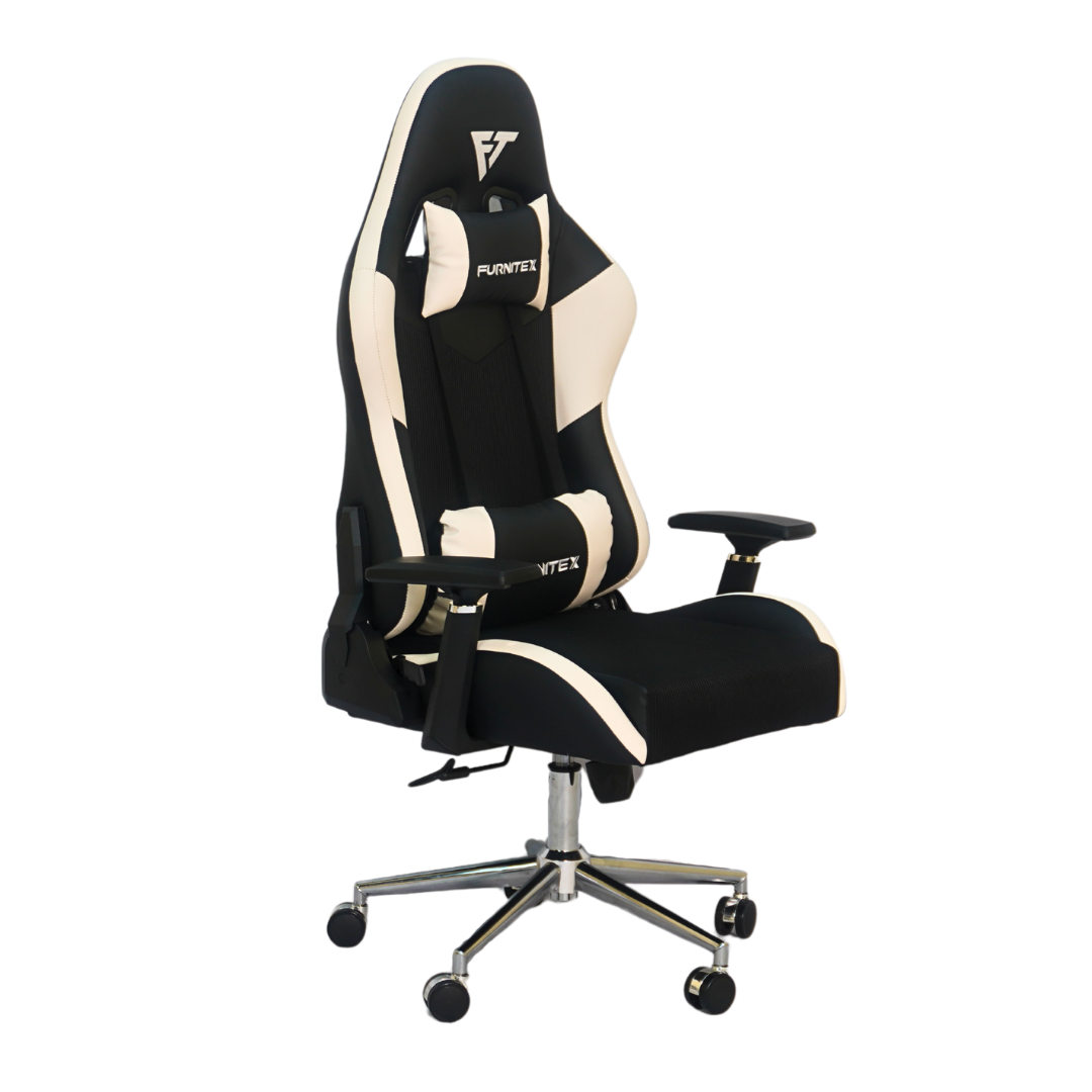 Best Gaming Chair Front Side View (FT-G1)White