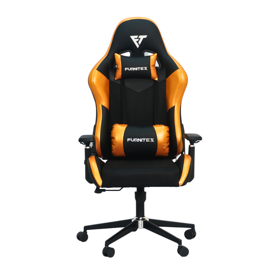 Best Gaming Chair Front View (FT-G2)Glossy Yellow