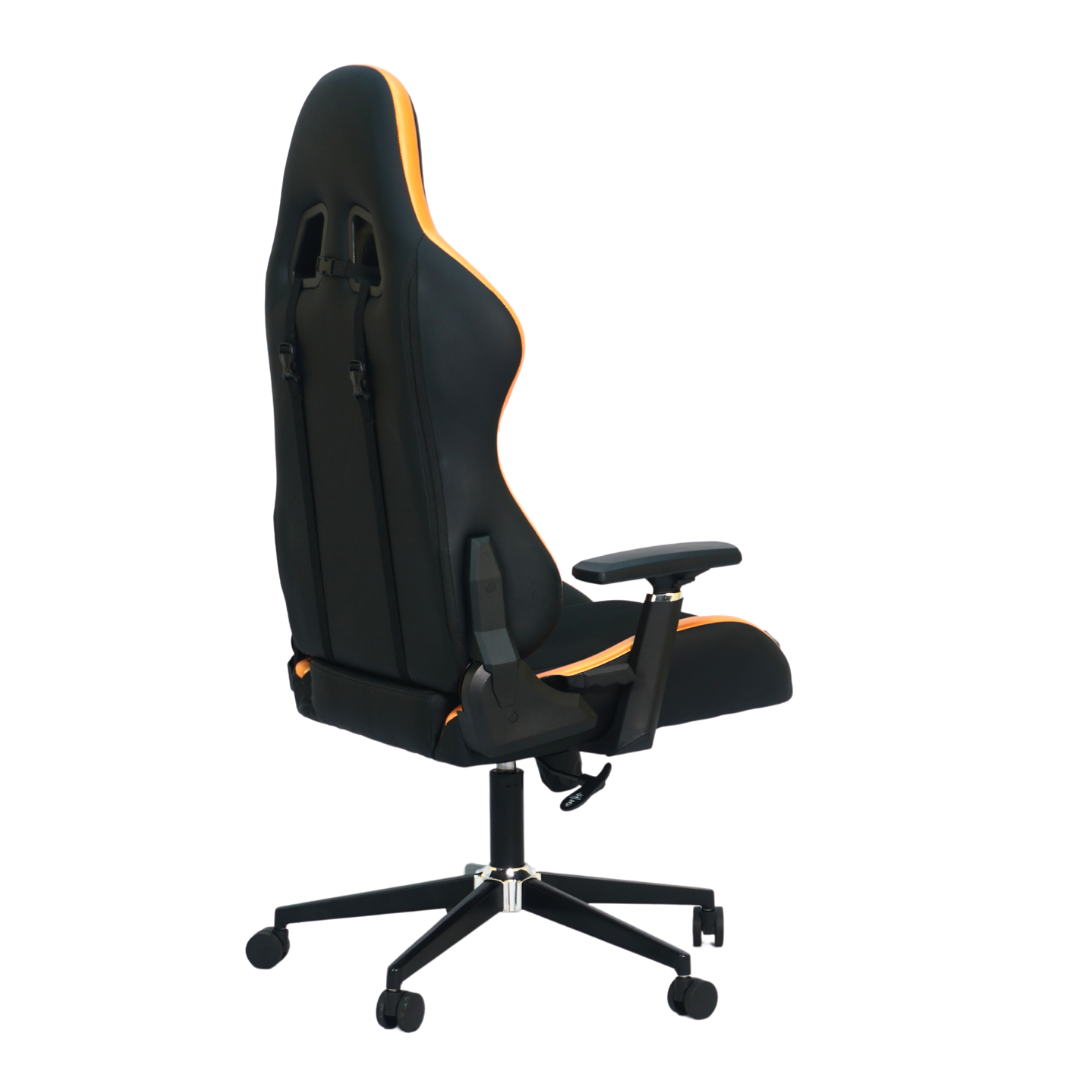 Best Gaming Chair Back Right Side View (FT-G2)Glossy Yellow