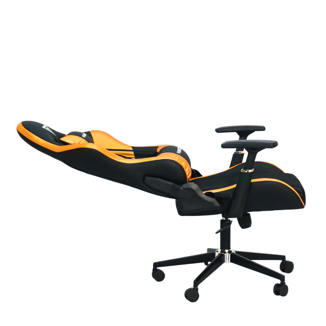 
Best Gaming Chair Front 180 Degree BackTilt View (FT-G2)Glossy Yellow
