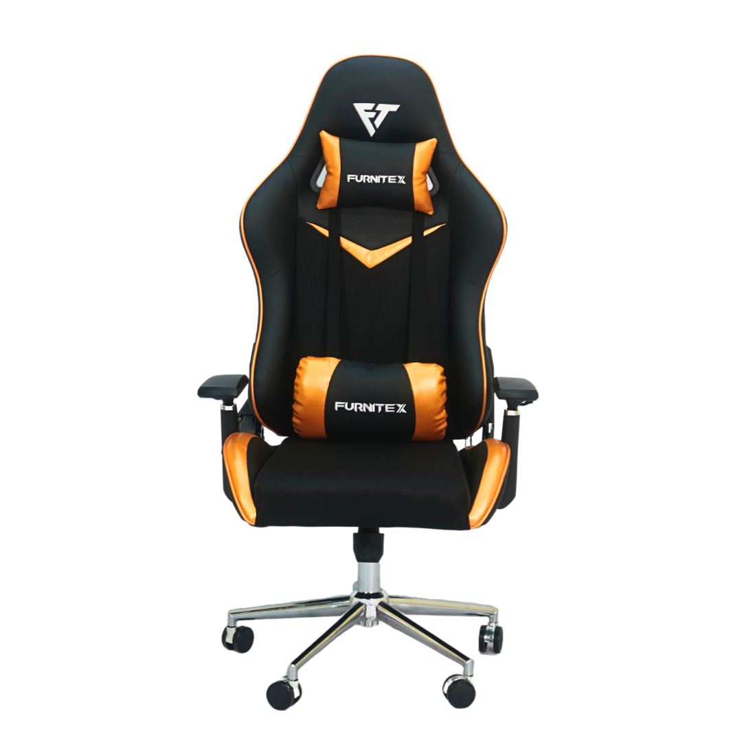 Best Gaming Chair Front View (FT-G3)Glossy Yellow