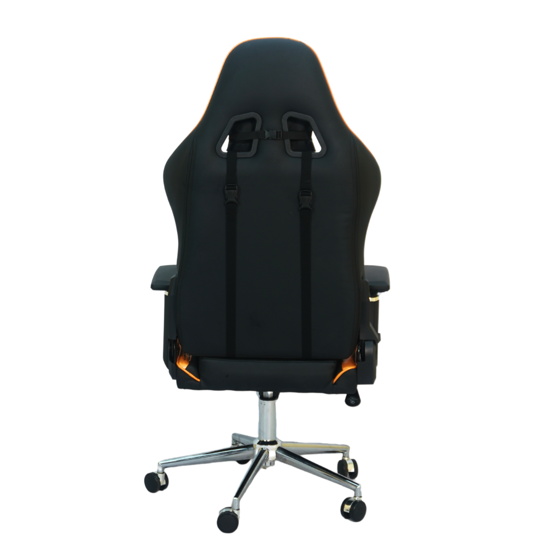 Best Gaming Chair Back Side View (FT-G3)Glossy Yellow