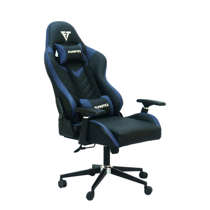 FURNITEX - Gaming Chair with 4D Armrest (FT-G3) Blue - best office chair in bangladesh,  executive chair for office, childs table and chair set, Gaming Chair, Digital Safety Locker, Bar Stool, leather boss chair, Restaurant Chair, Large Antique Wall Mirror -Furnitex Limited