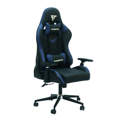 FURNITEX - Gaming Chair with 4D Armrest (FT-G3) Blue - best office chair in bangladesh,  executive chair for office, childs table and chair set, Gaming Chair, Digital Safety Locker, Bar Stool, leather boss chair, Restaurant Chair, Large Antique Wall Mirror -Furnitex Limited