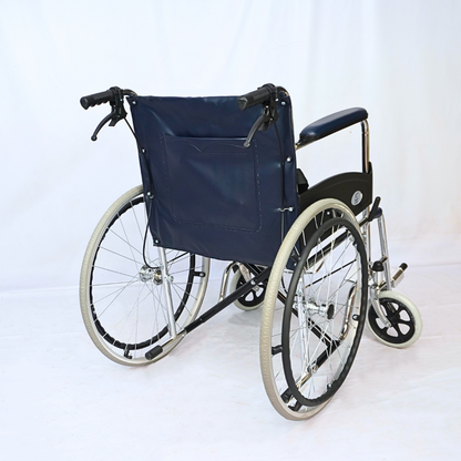 FURNITEX Safety Belt Manual Self-propelled Wheelchair Dual Break System (FT-WC1) - best office chair in bangladesh,  executive chair for office, childs table and chair set, Gaming Chair, Digital Safety Locker, Bar Stool, leather boss chair, Restaurant Chair, Large Antique Wall Mirror -Furnitex Limited