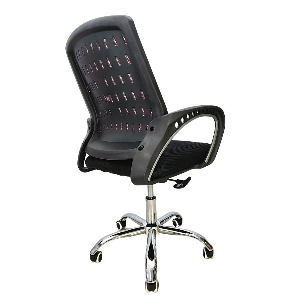 Office Chair Commercial Furniture Mesh (FT-H898) Red Furnitex Limited