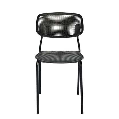Plastic Ace Restaurant Chair (FT-PCC01) Black - best office chair in bangladesh,  executive chair for office, childs table and chair set, Gaming Chair, Digital Safety Locker, Bar Stool, leather boss chair, Restaurant Chair, Large Antique Wall Mirror -Furnitex Limited