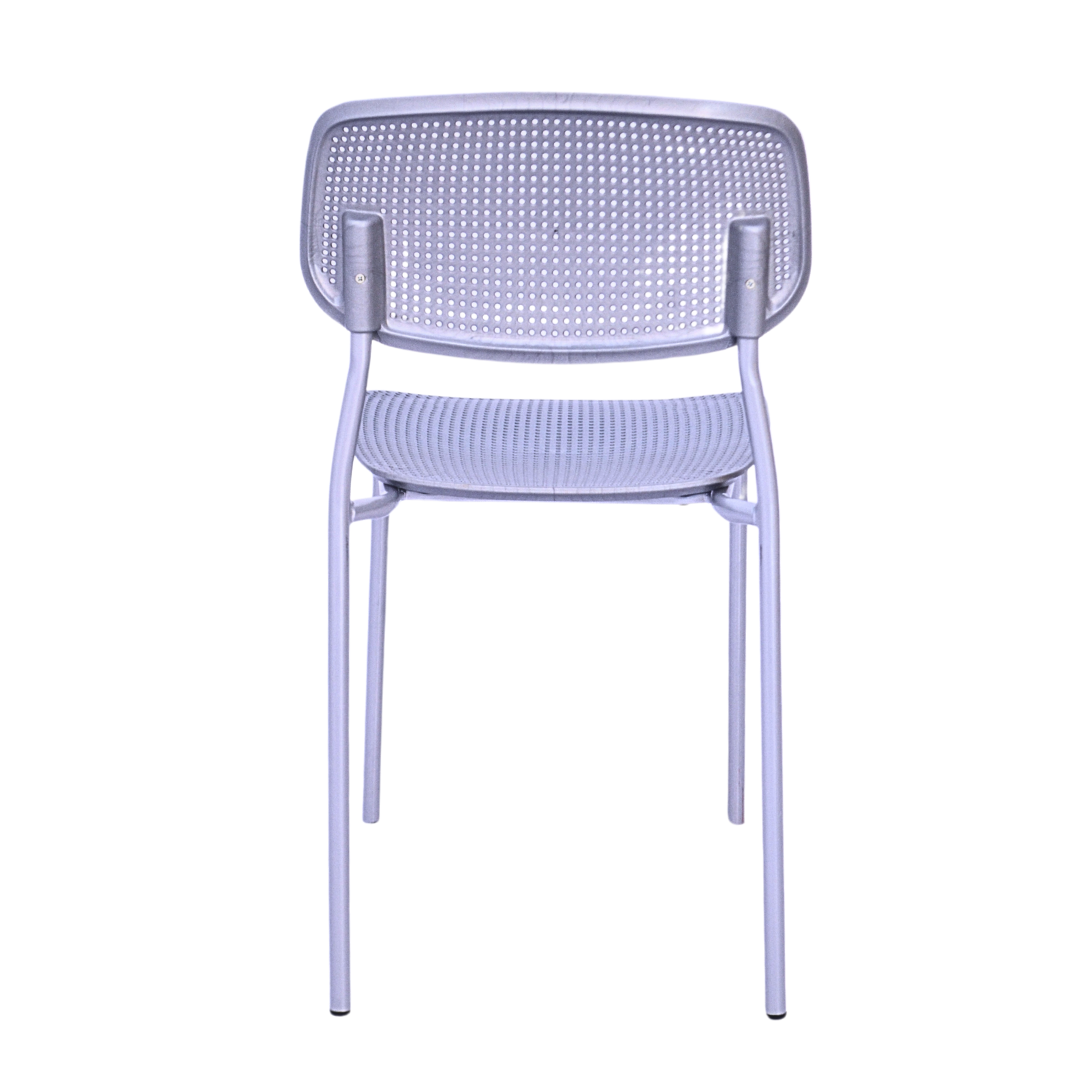 Plastic Ace Restaurant Chair (FT-PCC04) Gray Furnitex Limited