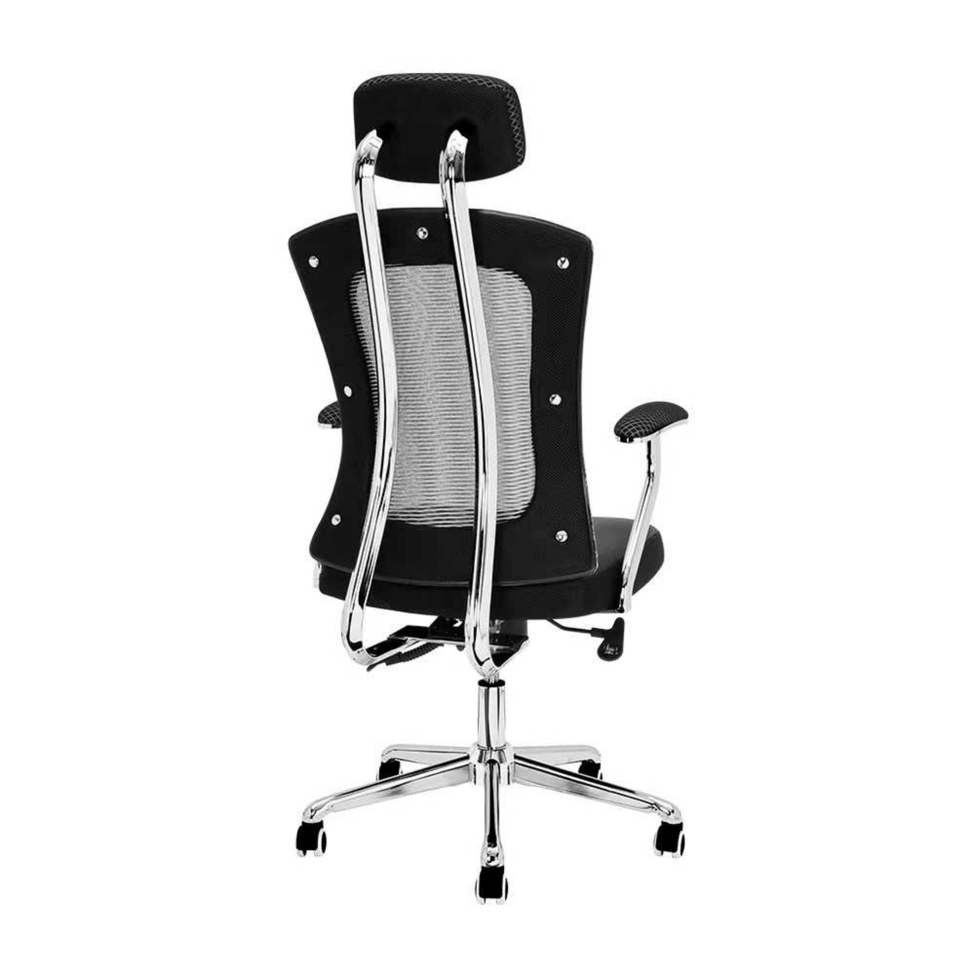 Revolving Office Chair (FT-HB698) Black Furnitex Limited