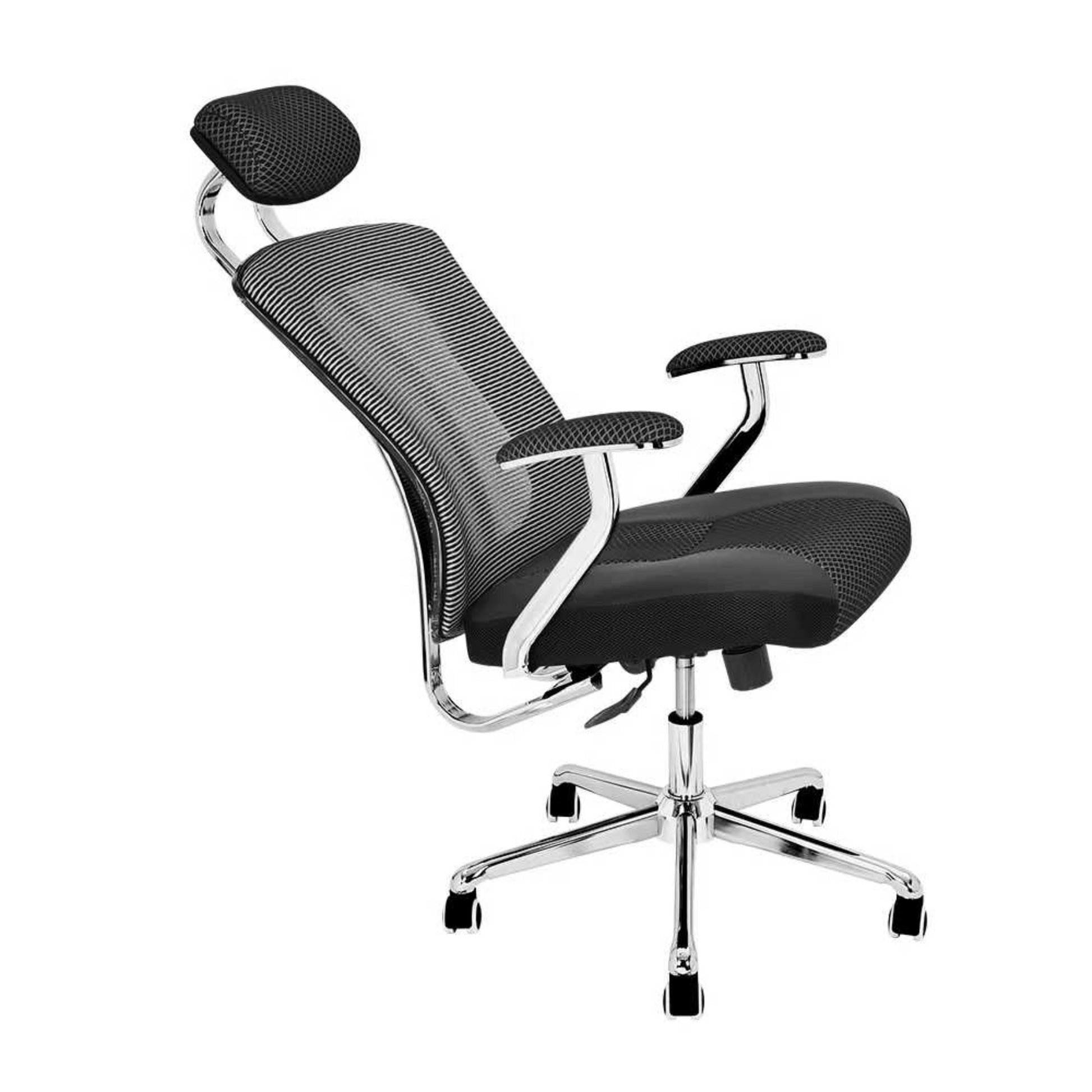 Revolving Office Chair (FT-HB698) Black Furnitex Limited