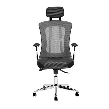 Revolving Office Chair (FT-HB698) Black - best office chair in bangladesh,  executive chair for office, childs table and chair set, Gaming Chair, Digital Safety Locker, Bar Stool, leather boss chair, Restaurant Chair, Large Antique Wall Mirror -Furnitex Limited