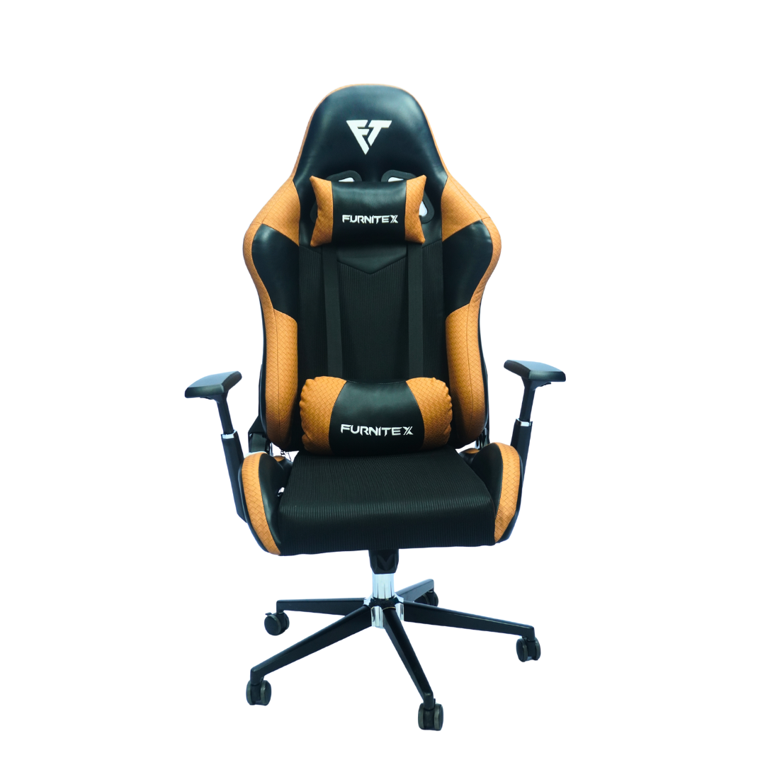 FURNITEX - Gaming Chair with 4D Armrest (FT-G1) Brown - Furnitex Limited