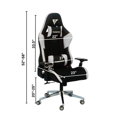 Gaming Chair Megamind with 4D Armrest (FT-G1)Glossy Blue - best office chair in bangladesh,  executive chair for office, childs table and chair set, Gaming Chair, Digital Safety Locker, Bar Stool, leather boss chair, Restaurant Chair, Large Antique Wall Mirror -Furnitex Limited