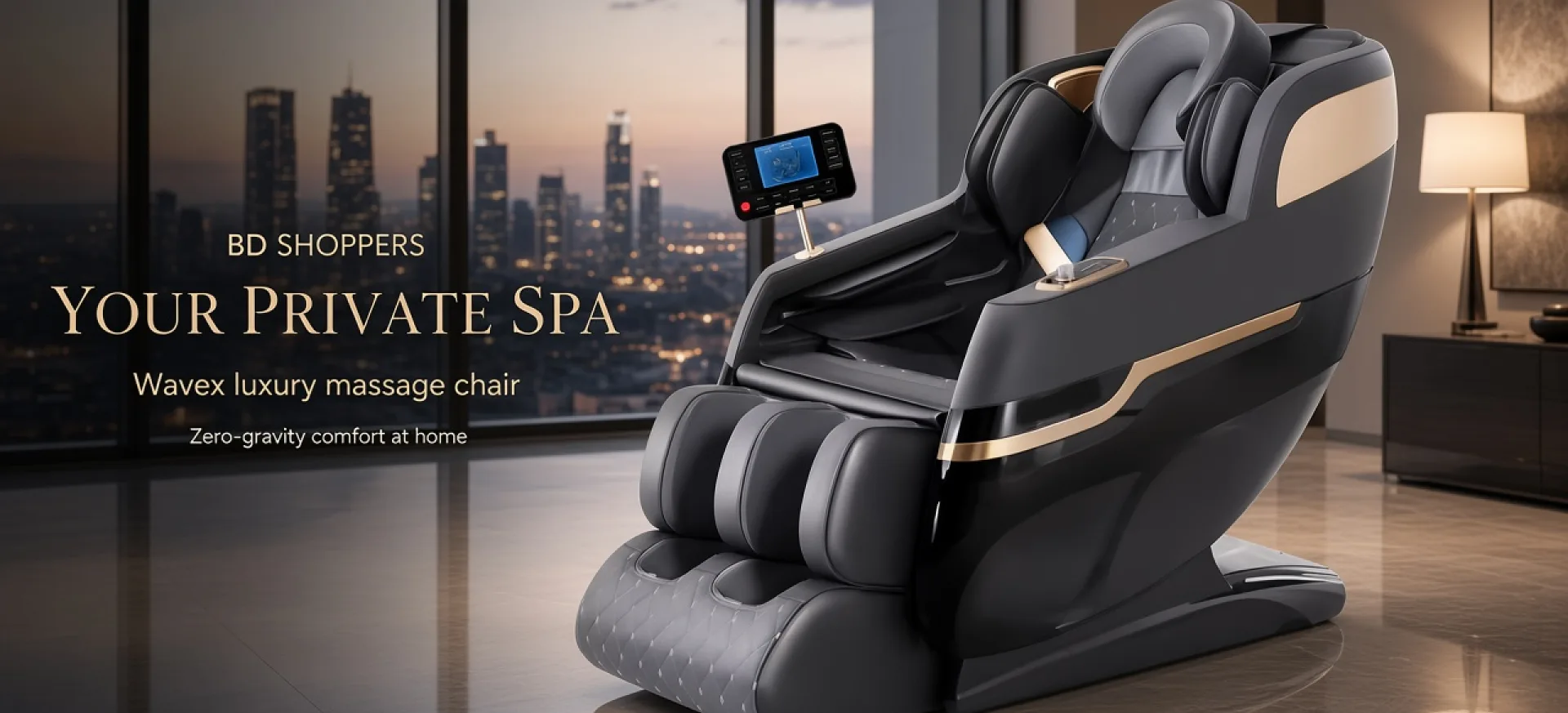 Wavex luxury massage chair — your private spa at home | BDShoppers