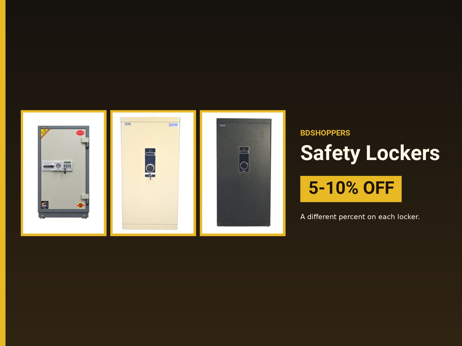 Safety Locker 5-10% Off