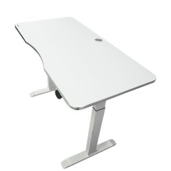 Electric Height-Adjustable Elevating Desk (FT-Y101) White - Table | BDshoppers.com