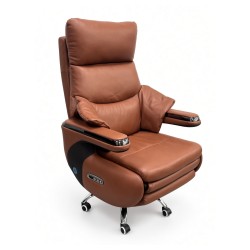 Wavex Electric Massage Boss Chair (AR13) Chocolate - Boss Chair | BDshoppers.com