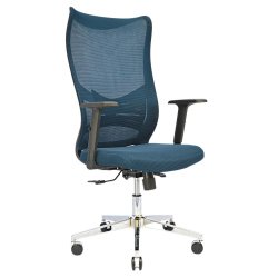 Executive Mesh Office Chair (FT-H987) Ocean Blue - Boss Chair | BDshoppers.com