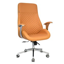 Executive Luxury Chair (FT-H1906)- Beige - Boss Chair | BDshoppers.com