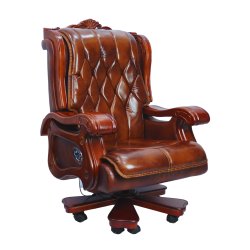 Royal Cowhide Leather Boss Chair (FT-BSC001) - Boss Chair | BDshoppers.com