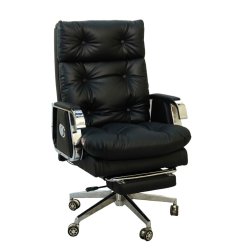 Comfortable Luxury Boss Chair (FT-HM09) Pro Black - Boss Chair | BDshoppers.com