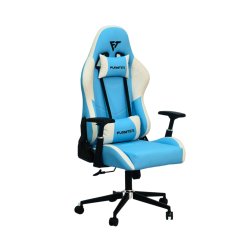 FURNITEX - Gaming Chair with 4D Armrest (FT-G1) Sky Blue - Gaming Chair | BDshoppers.com