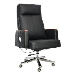 Comfortable Luxury Boss Chair  (FT-H808) Black - Boss Chair | BDshoppers.com
