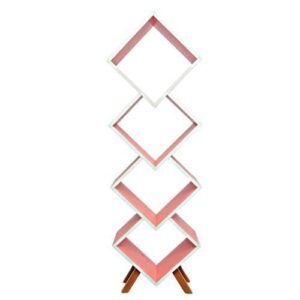 Diamond Shaped Pink Bookself(FT-WB001) - best office chair in bangladesh, executive chair for office, childs table and chair set, Gaming Chair, Digital Safety Locker, Bar Stool, leather boss chair, Restaurant Chair, Large Antique Wall Mirror -Furnitex Limited Diamond Shaped Pink Bookself(FT-WB001) - best office chair in bangladesh, executive chair for office, childs table and chair set, Gaming Chair, Digital Safety Locker, Bar Stool, leather boss chair, Restaurant Chair, Large Antique Wall Mirror -Furnitex Limited