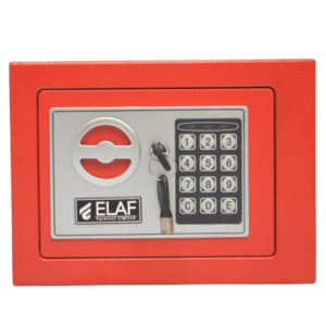 ELAF Small Safety Box with Electronic Keypad (FT-L17ET) Red - best office chair in bangladesh,  executive chair for office, childs table and chair set, Gaming Chair, Digital Safety Locker, Bar Stool, leather boss chair, Restaurant Chair, Large Antique Wall Mirror -Furnitex Limited