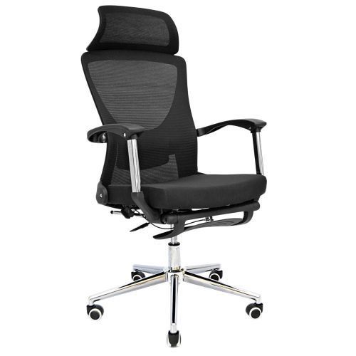 Executive Office Chair (FT-6067) Black - best office chair in bangladesh,  executive chair for office, childs table and chair set, Gaming Chair, Digital Safety Locker, Bar Stool, leather boss chair, Restaurant Chair, Large Antique Wall Mirror -Furnitex Limited
