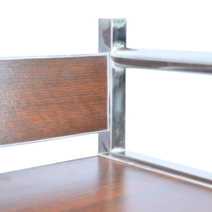 4-Layer Oven Rack Trolley (FT-OT001) – Melamine Board & Stainless Steel - best office chair in bangladesh,  executive chair for office, childs table and chair set, Gaming Chair, Digital Safety Locker, Bar Stool, leather boss chair, Restaurant Chair, Large Antique Wall Mirror -Furnitex Limited