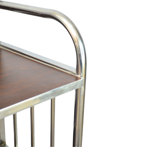 4-Layer Oven Rack Trolley (FT-OT001) – Melamine Board & Stainless Steel - best office chair in bangladesh,  executive chair for office, childs table and chair set, Gaming Chair, Digital Safety Locker, Bar Stool, leather boss chair, Restaurant Chair, Large Antique Wall Mirror -Furnitex Limited