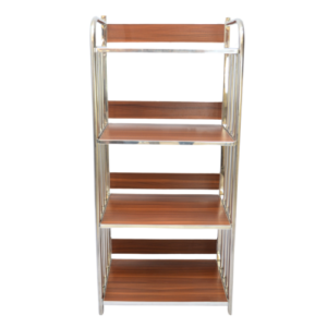 4-Layer Oven Rack Trolley (FT-OT001) – Melamine Board & Stainless Steel - best office chair in bangladesh,  executive chair for office, childs table and chair set, Gaming Chair, Digital Safety Locker, Bar Stool, leather boss chair, Restaurant Chair, Large Antique Wall Mirror -Furnitex Limited