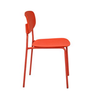 Plastic Ace Restaurant Chair (FT-PCC02) Red - best office chair in bangladesh,  executive chair for office, childs table and chair set, Gaming Chair, Digital Safety Locker, Bar Stool, leather boss chair, Restaurant Chair, Large Antique Wall Mirror -Furnitex Limited