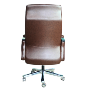 Comfortable Luxury Boss Chair with Footrest (FT-H809) coffee - best office chair in bangladesh,  executive chair for office, childs table and chair set, Gaming Chair, Digital Safety Locker, Bar Stool, leather boss chair, Restaurant Chair, Large Antique Wall Mirror -Furnitex Limited