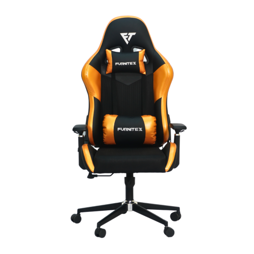 FURNITEX - Gaming Chair with 4D Armrest (FT-G1) Glossy Orange - best office chair in bangladesh,  executive chair for office, childs table and chair set, Gaming Chair, Digital Safety Locker, Bar Stool, leather boss chair, Restaurant Chair, Large Antique Wall Mirror -Furnitex Limited