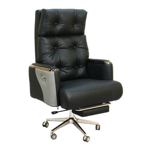 Executive Luxury Boss Chair with Footrest (FT-H0630) Black - best office chair in bangladesh, executive chair for office, childs table and chair set, Gaming Chair, Digital Safety Locker, Bar Stool, leather boss chair, Restaurant Chair, Large Antique Wall Mirror -Furnitex Limited Executive Luxury Boss Chair with Footrest (FT-H0630) Black - best office chair in bangladesh, executive chair for office, childs table and chair set, Gaming Chair, Digital Safety Locker, Bar Stool, leather boss chair, Restaurant Chair, Large Antique Wall Mirror -Furnitex Limited