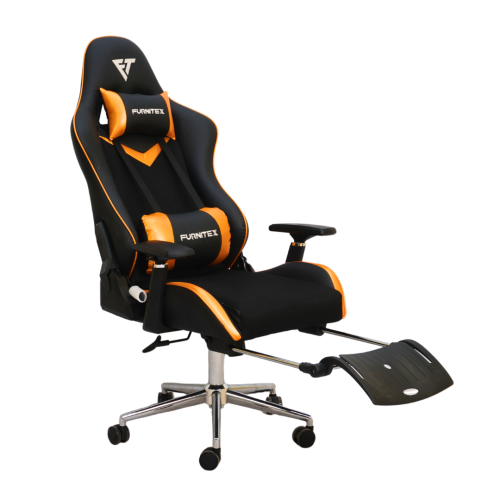 FURNITEX - Gaming Chair with 4D Armrest and Foot Rest (FT-G2 PRO ) Glossy Orange - best office chair in bangladesh, executive chair for office, childs table and chair set, Gaming Chair, Digital Safety Locker, Bar Stool, leather boss chair, Restaurant Chair, Large Antique Wall Mirror -Furnitex Limited FURNITEX - Gaming Chair with 4D Armrest and Foot Rest (FT-G2 PRO ) Glossy Orange - best office chair in bangladesh, executive chair for office, childs table and chair set, Gaming Chair, Digital Safety Locker, Bar Stool, leather boss chair, Restaurant Chair, Large Antique Wall Mirror -Furnitex Limited